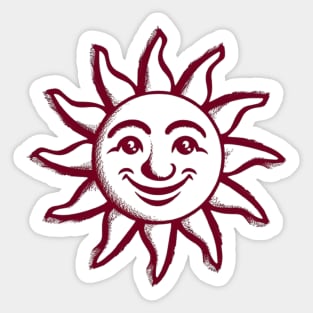 SUN FACE Sticker